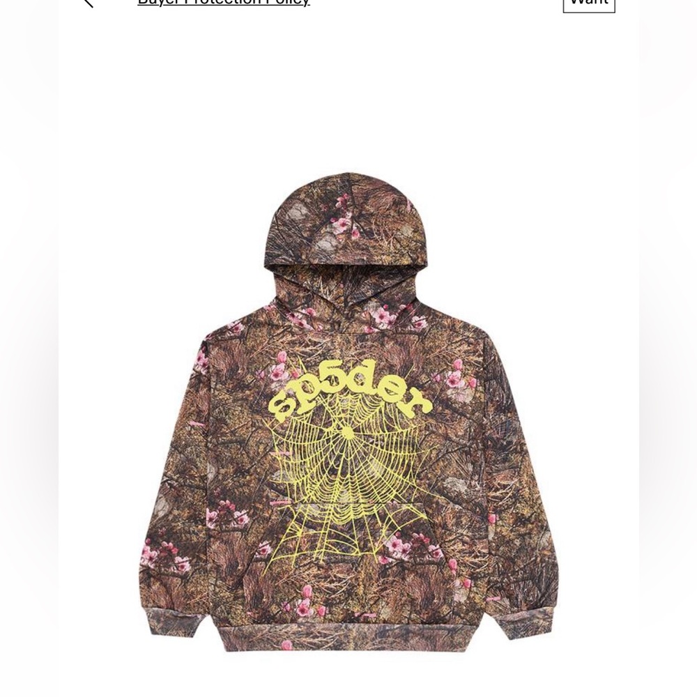 Wore Once , Basically New Sp5der Hoodie - image 4